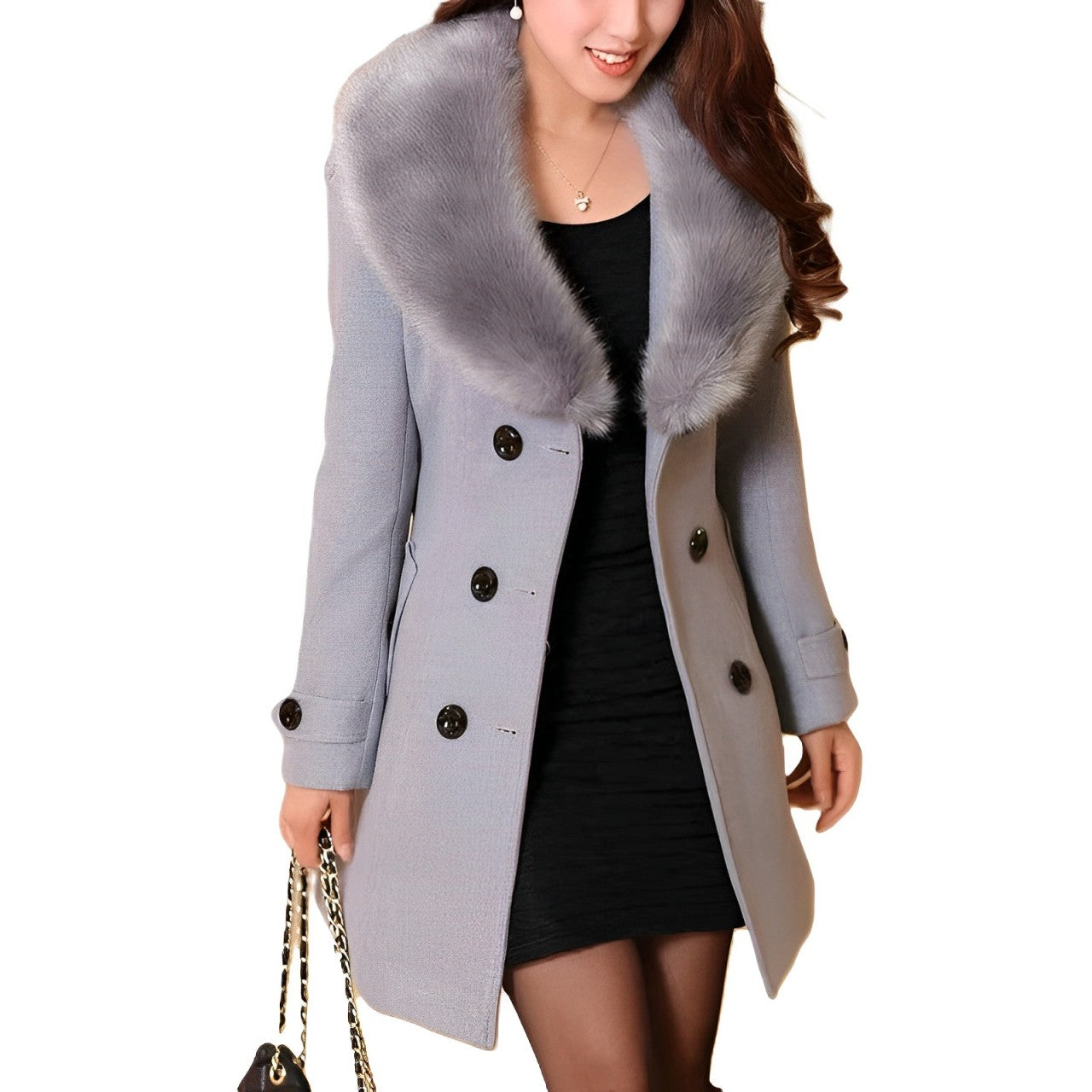 Rachel - Warm and refined wool coat