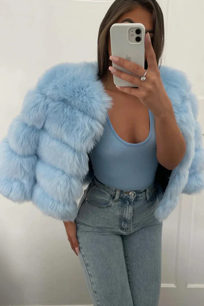 Tarynna - Cozy Faux Fur Jacket