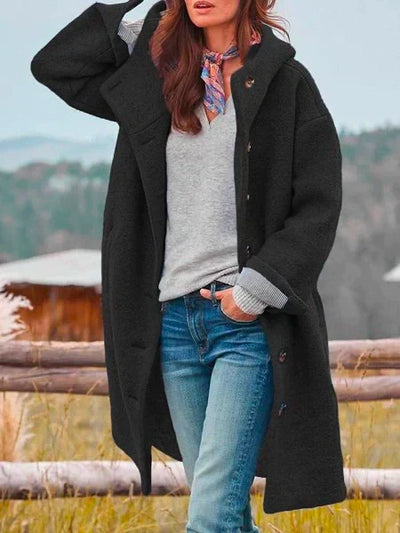 Audrey | Cozy Outdoor Buttoned Coat