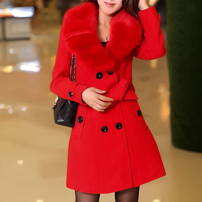 Rachel - Warm and refined wool coat