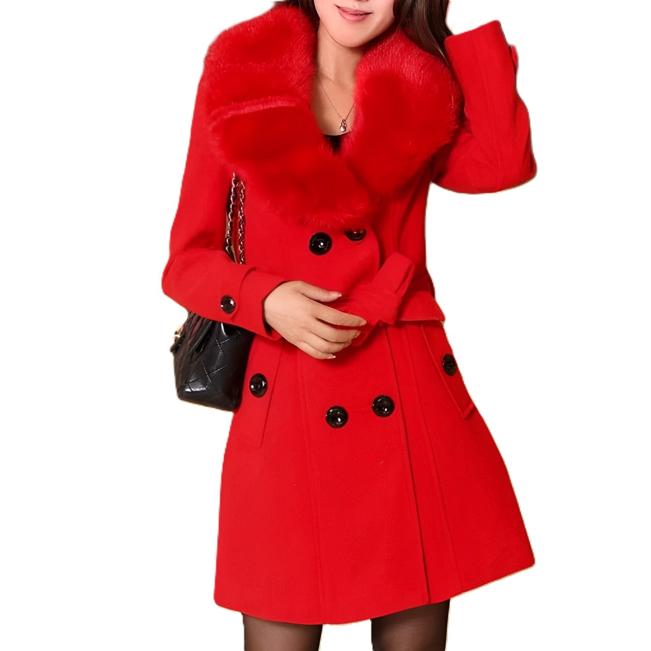 Rachel - Warm and refined wool coat