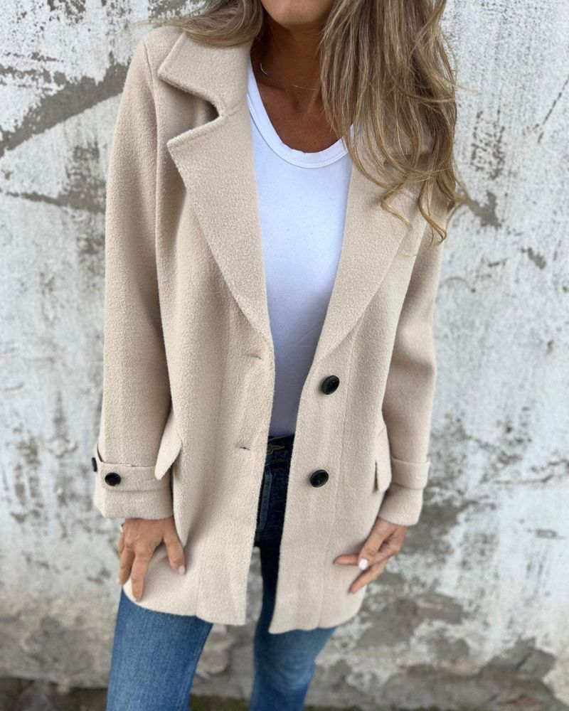 Ella - Wool coat for women