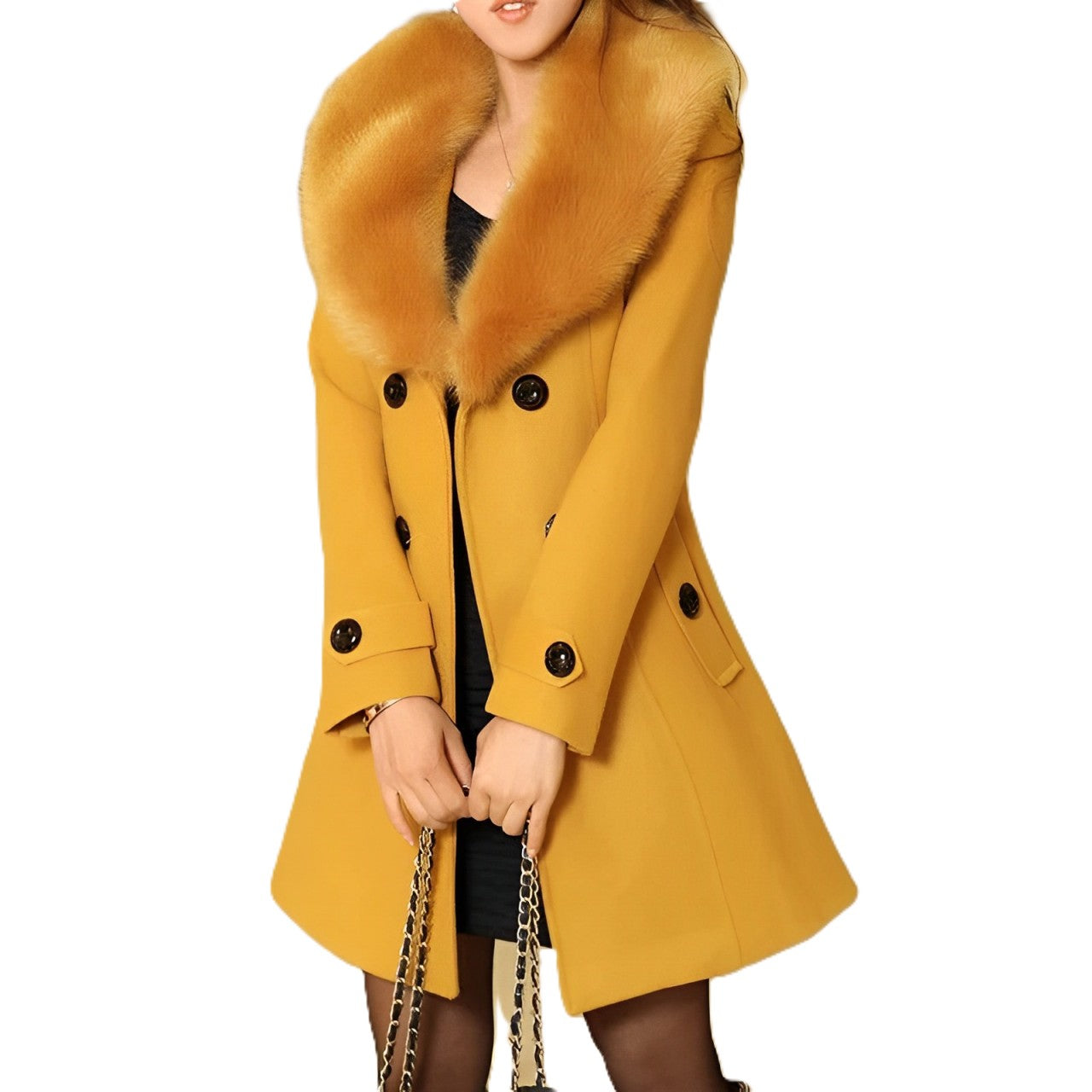 Rachel - Warm and refined wool coat