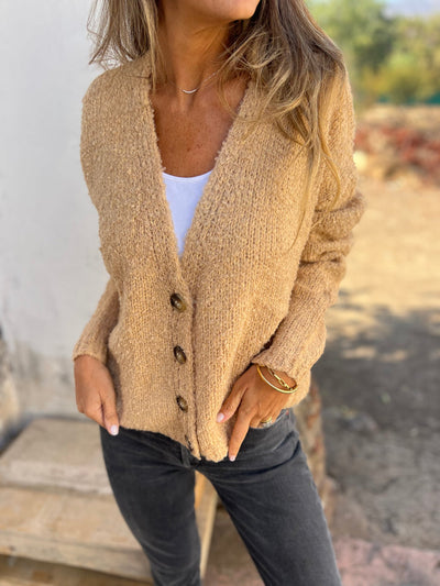 Ella V-neck cardigan