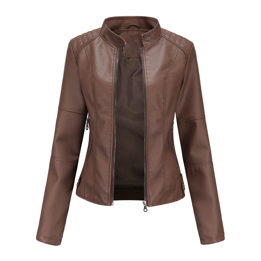 Phoebe - Stylish leather jacket