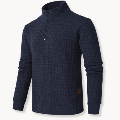 James Quarter Zip Sweater