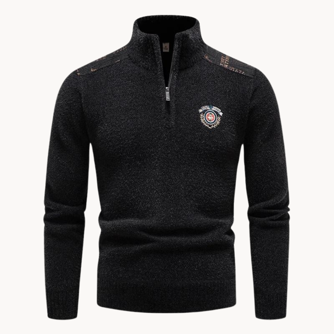 Daniel Quarter Zip Sweater