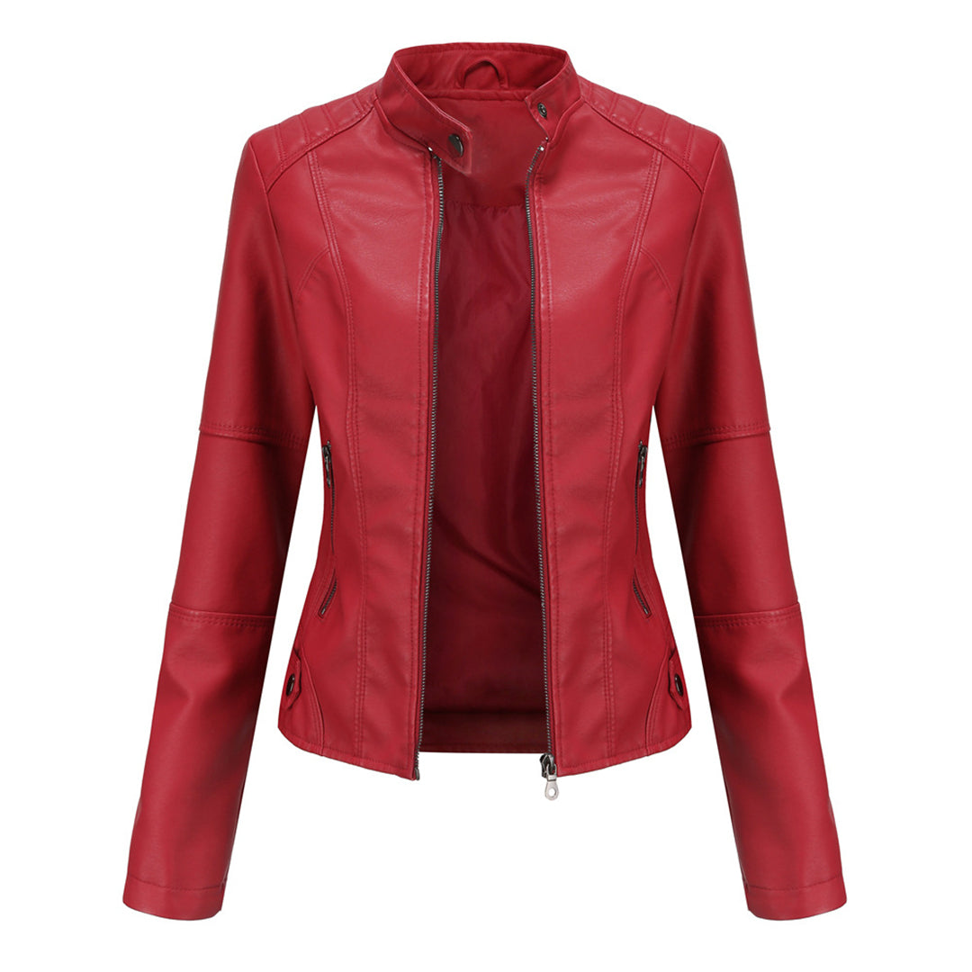 Phoebe - Stylish leather jacket