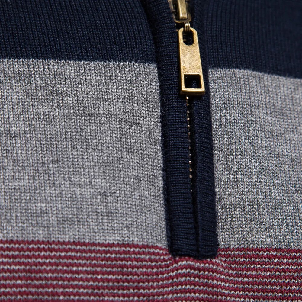 Brodie Quarter Zip Sweater