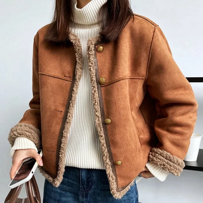 Wendy Winter Sherpa Lined Jacket