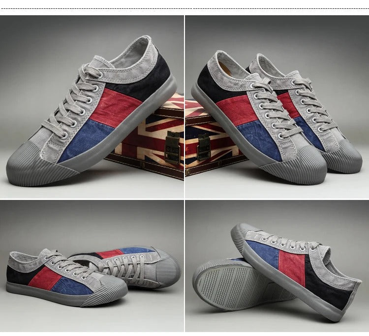 Quentin Low-Top Canvas Sneakers