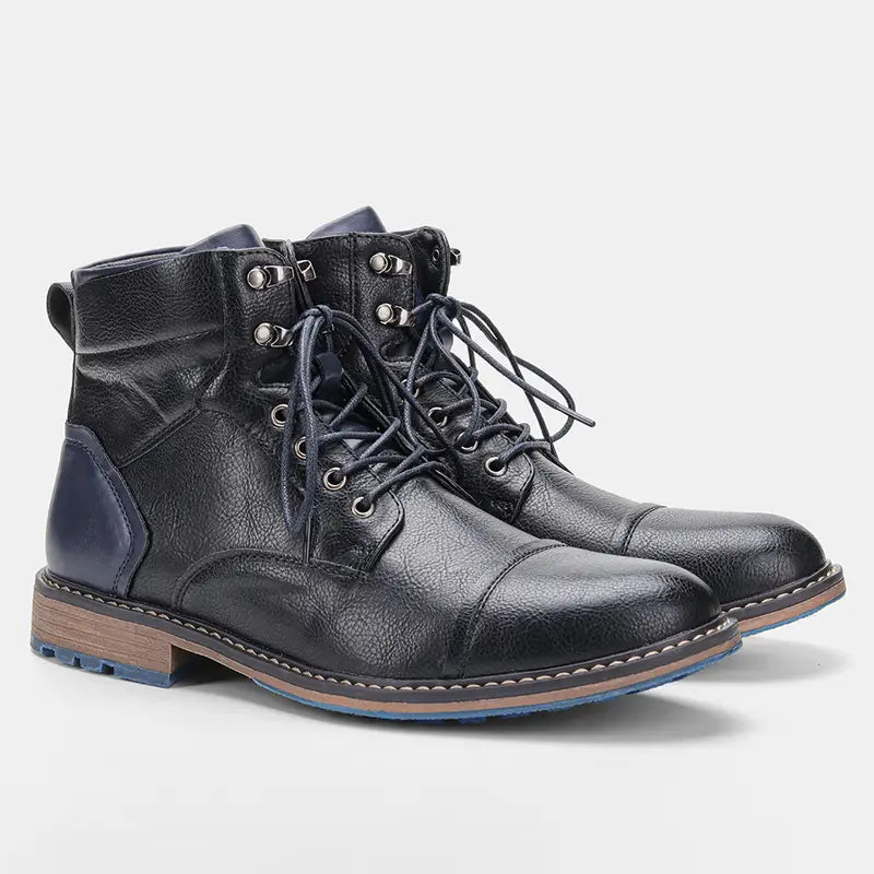 Nathan | Leather Voyager Boots