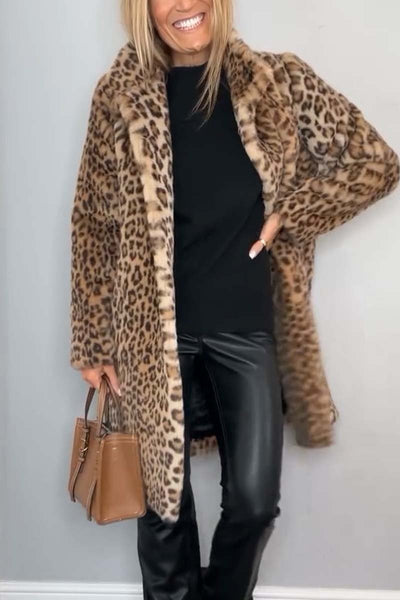 Daisy | Leopard Print Coat