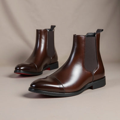 Dallas Leather Chelsea Boots